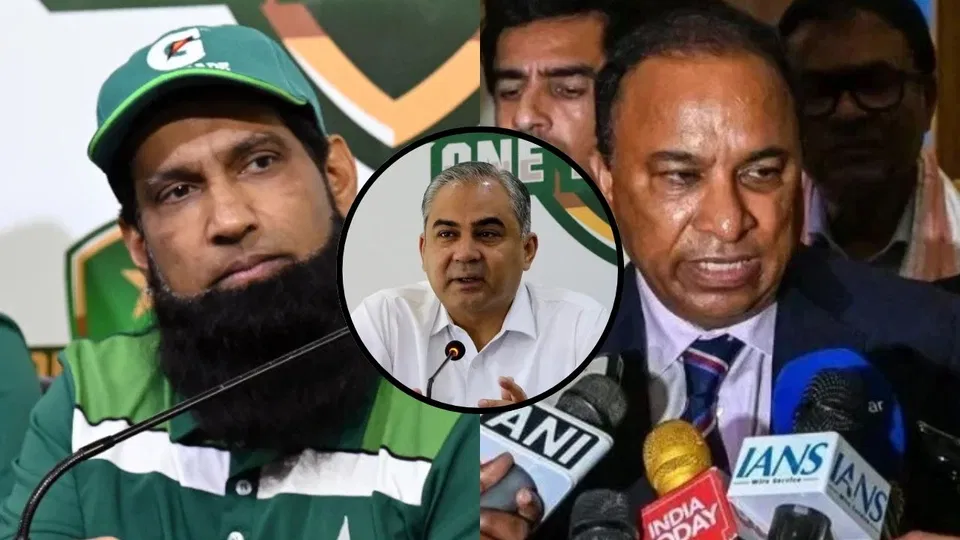 Mohammad Yousuf Puts BCCI To Shame, Pats Mohsin Naqvi’s Back